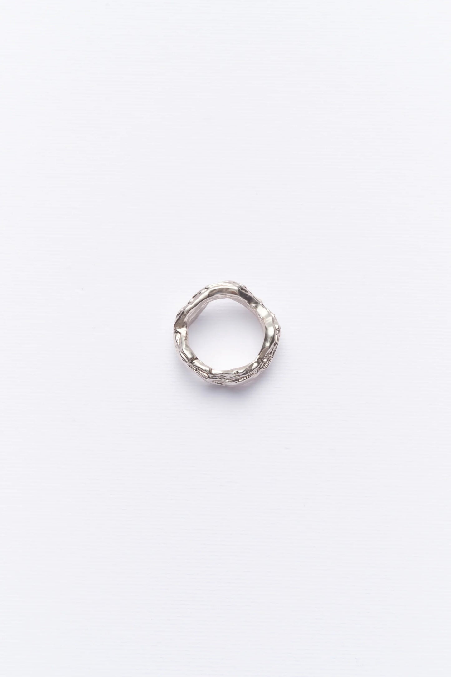 Anello Outerin Layered Earth Silver