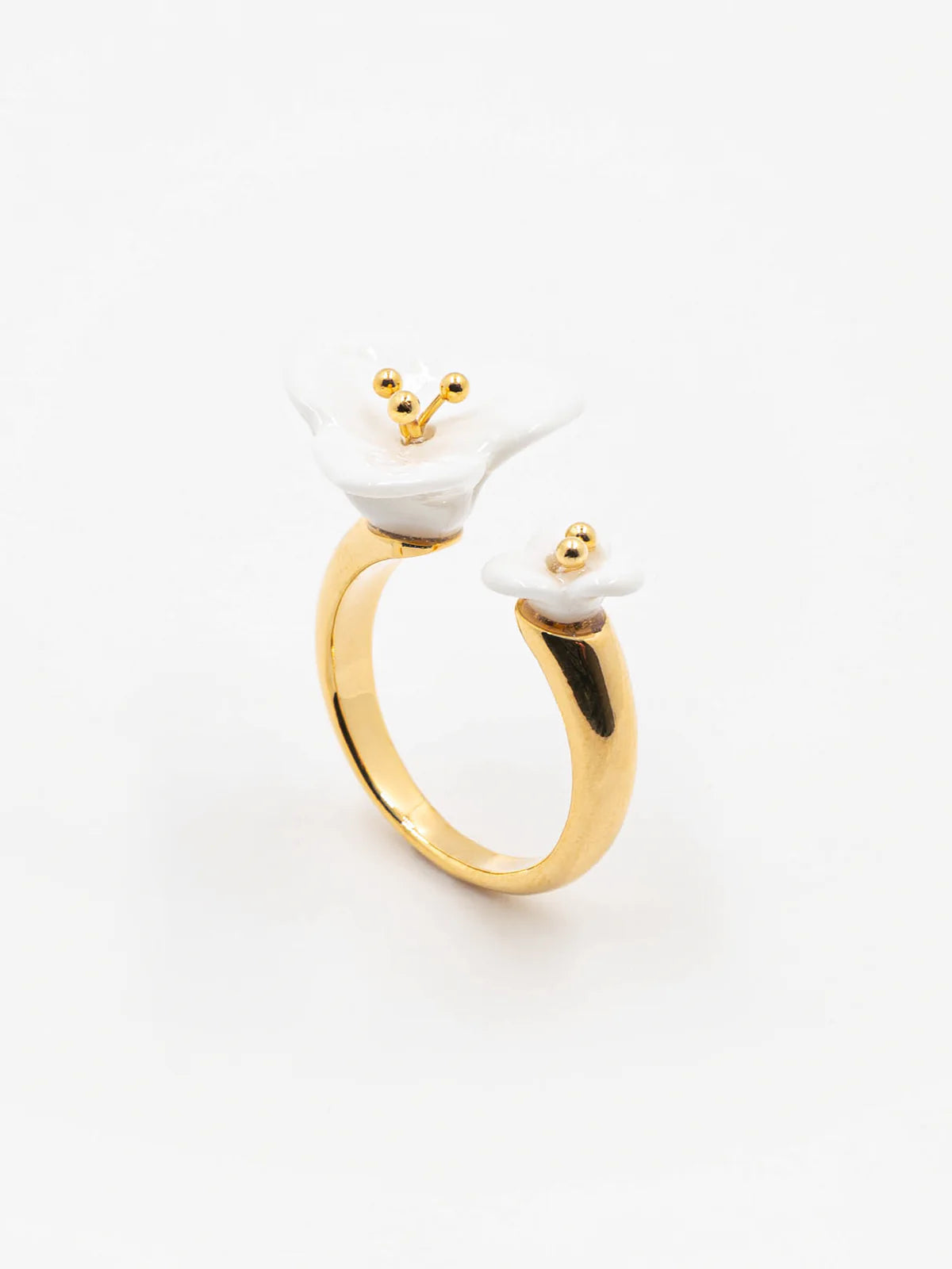 Anello Nach Face To Face White Bouganville
