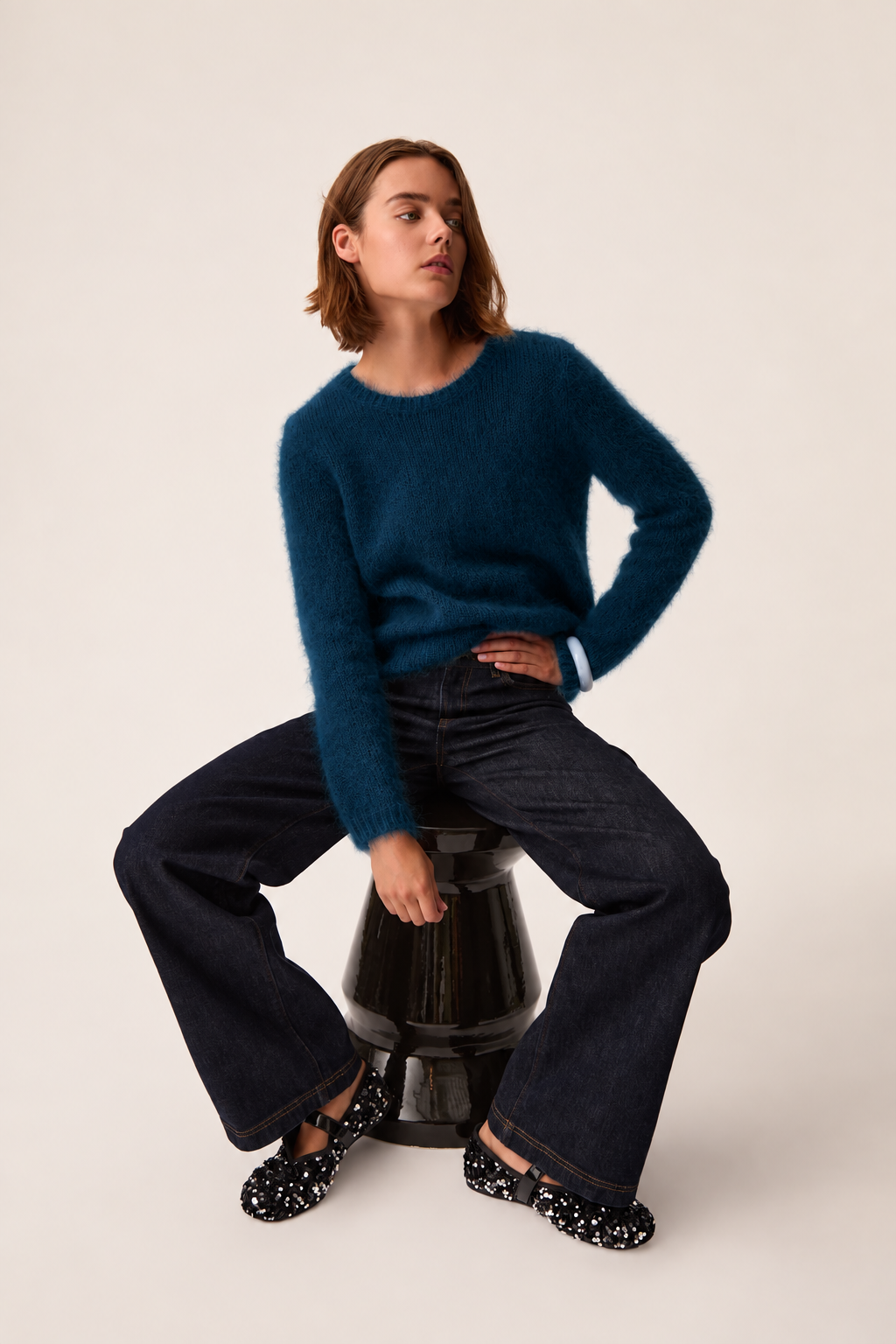 Maglione Des Petits Hauts Chouky paon