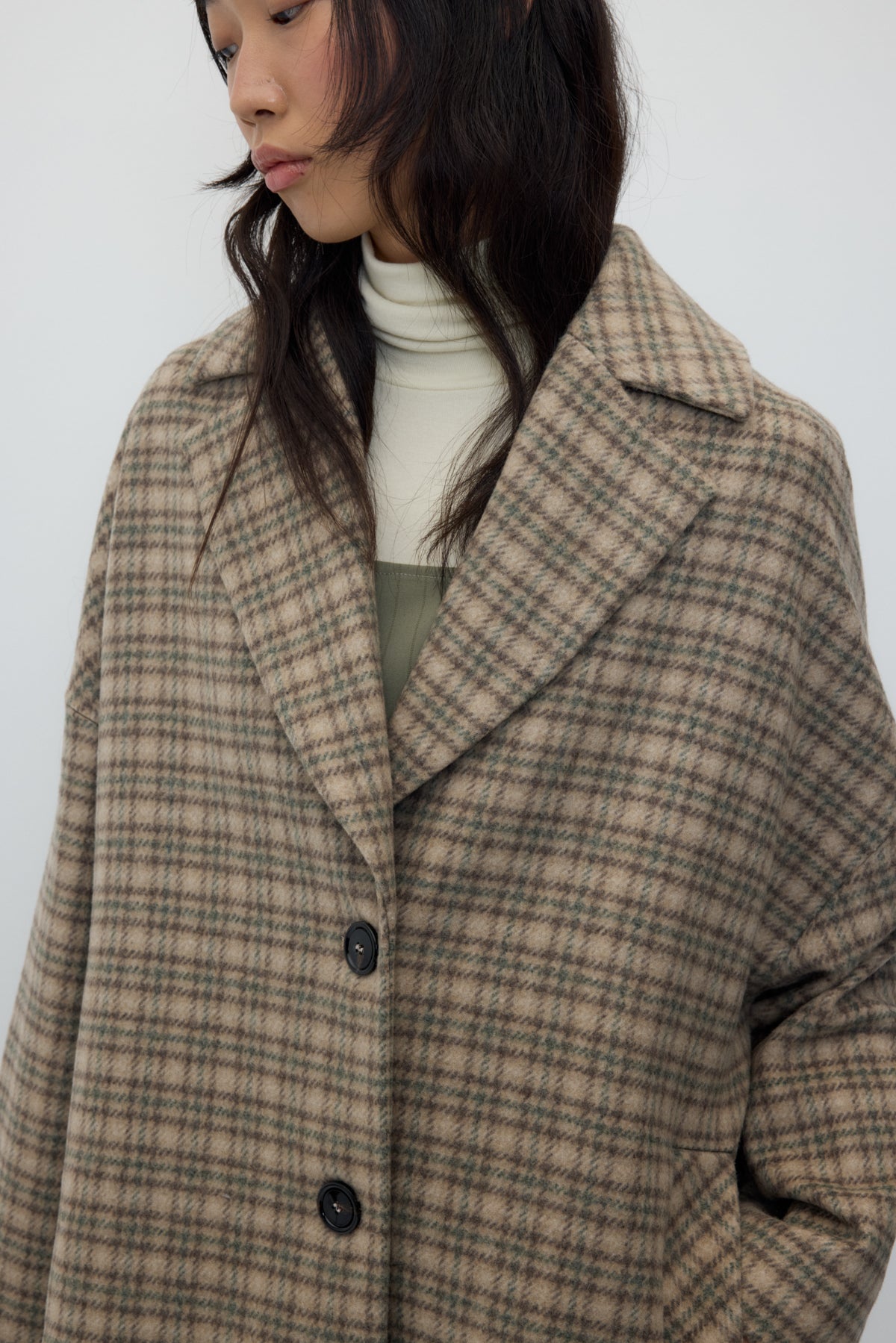 Cappotto Rita Row Hyat check