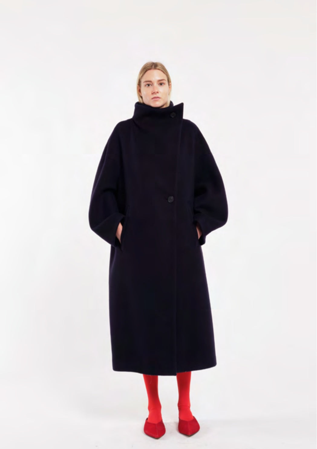 Cappotto Tela Scott blu scuro
