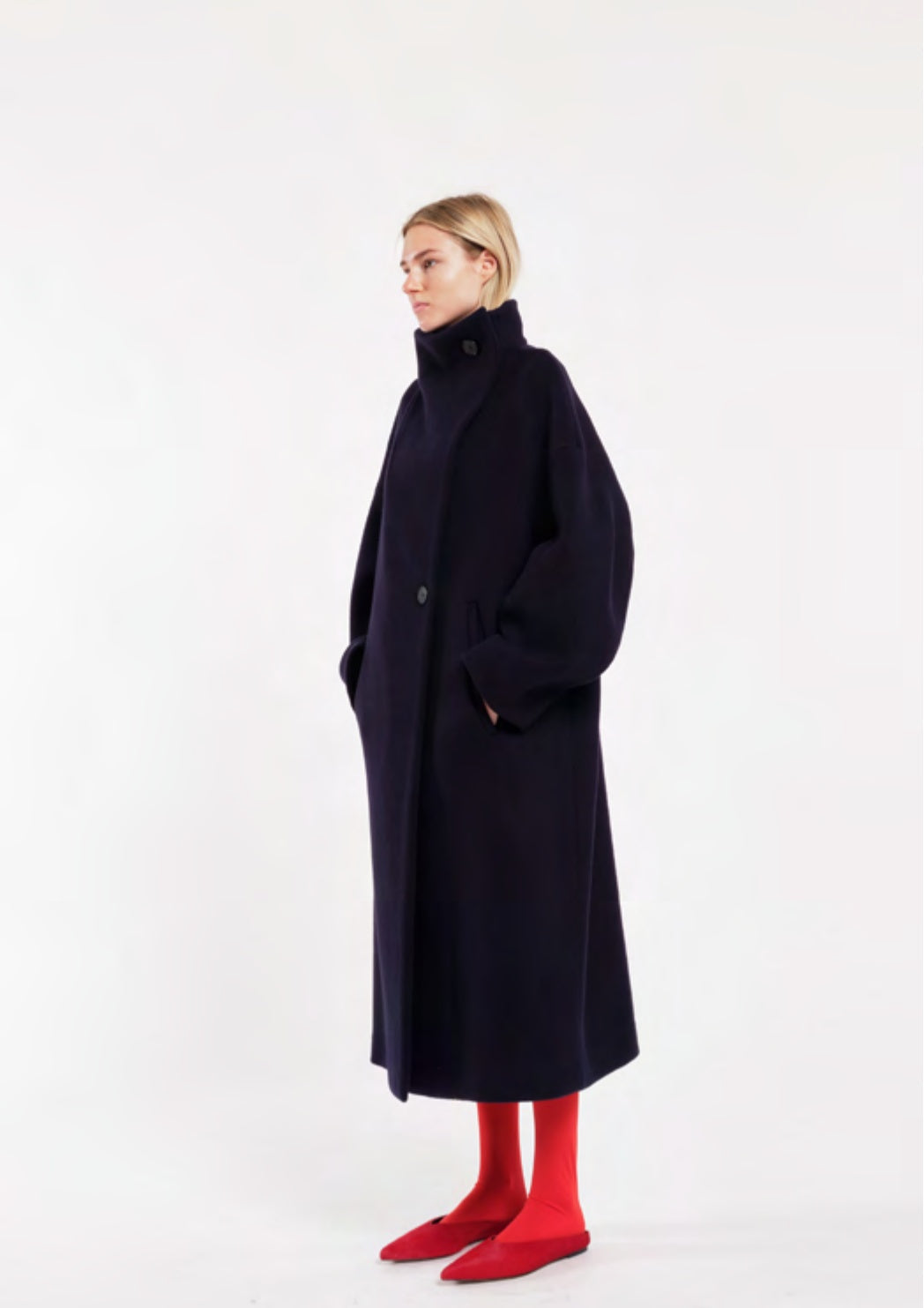 Cappotto Tela Scott blu scuro