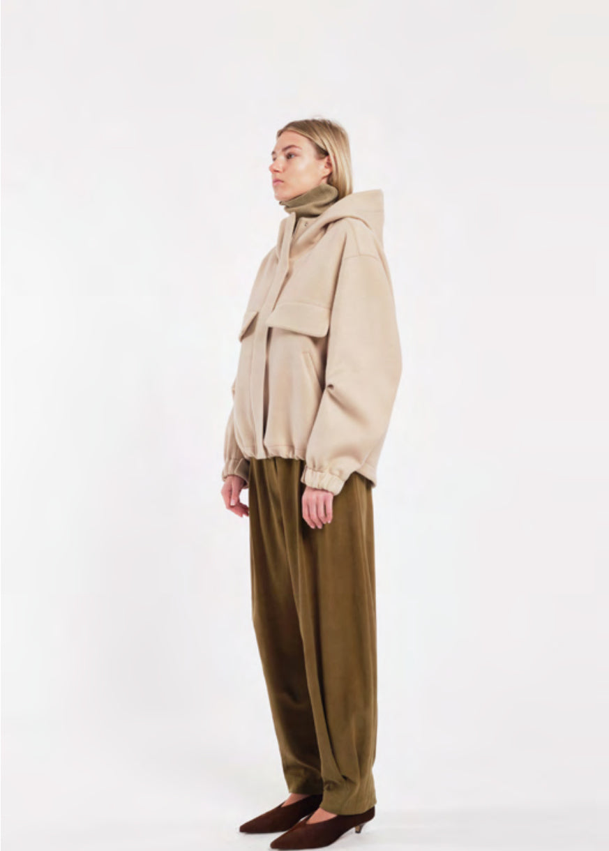 Giacca Tela Niki panno beige