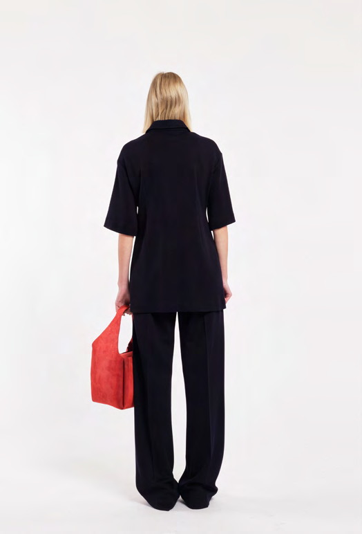 Borsa Tela Amica rosso