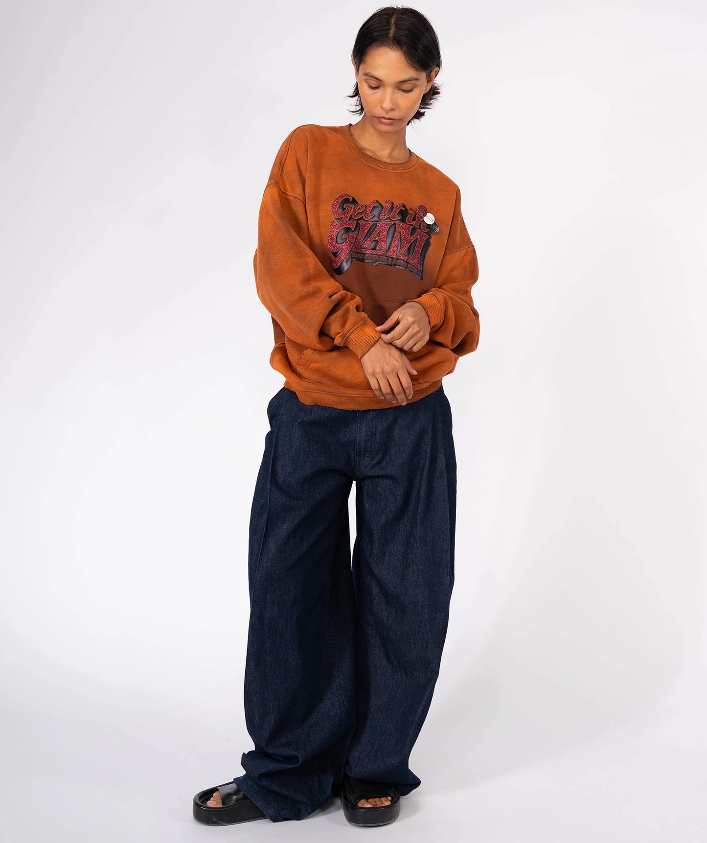 Felpa Newtone Brighter Piper vintage brown