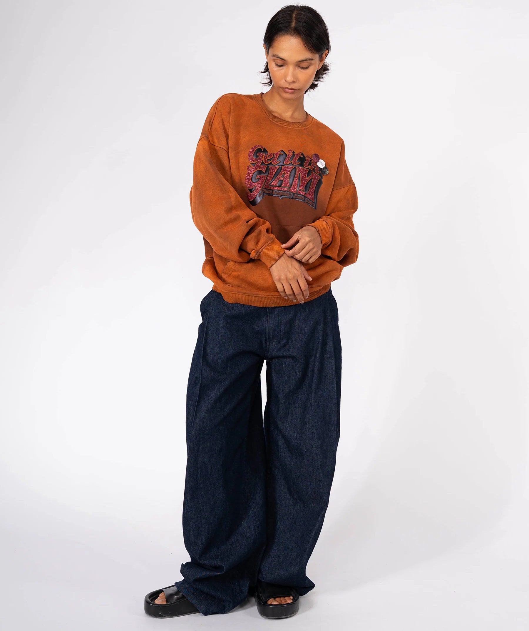 Felpa Newtone Brighter Piper vintage brown