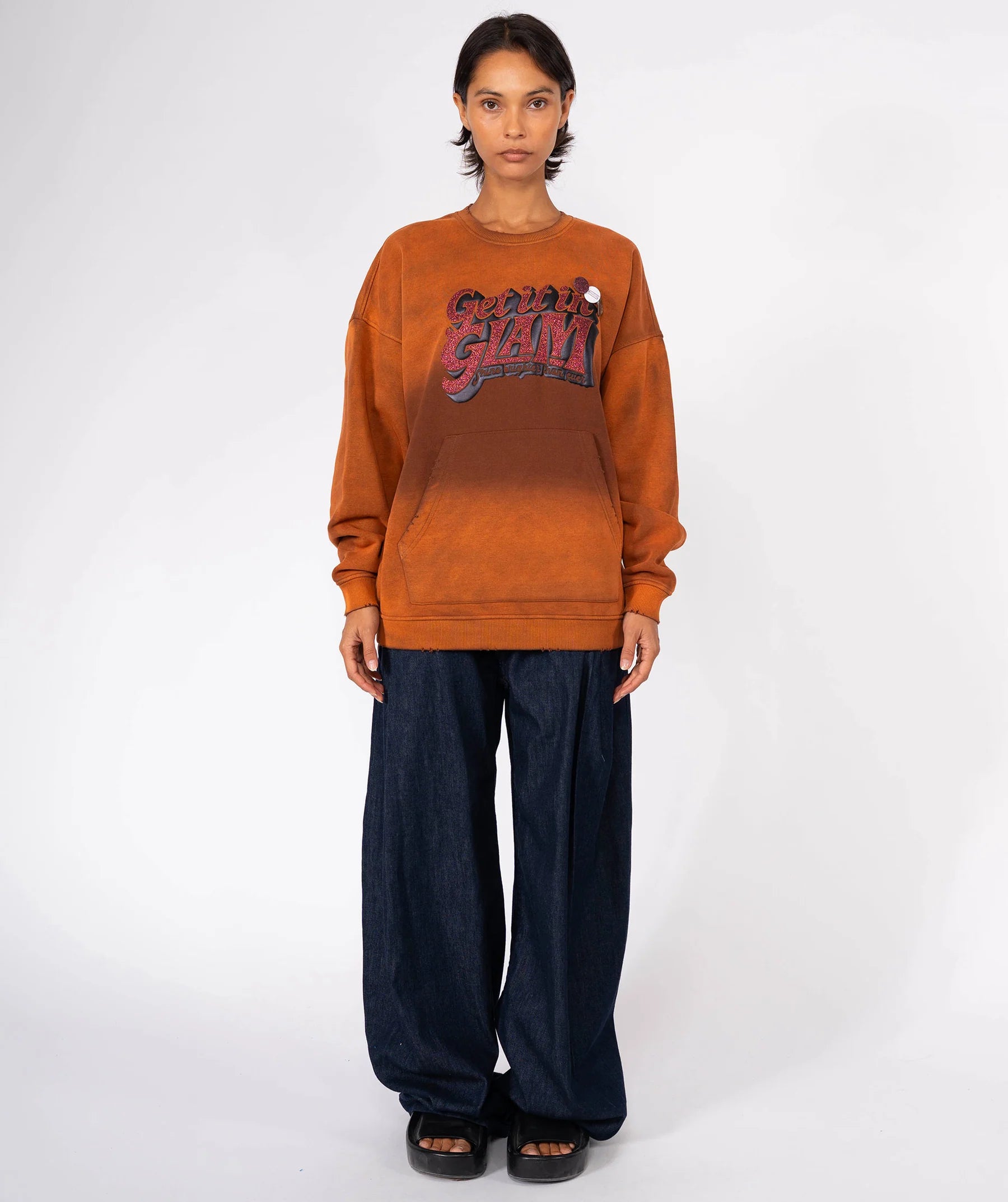 Felpa Newtone Brighter Piper vintage brown