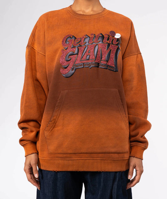 Felpa Newtone Brighter Piper vintage brown