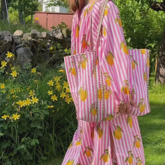 Borsa Sissel Edelblo Pricilla pink lemons