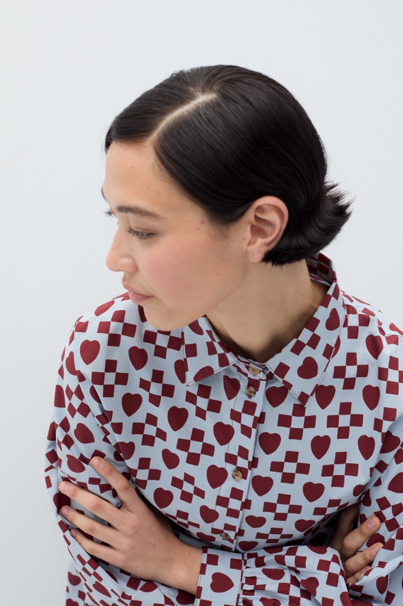 Camicia Rita Row Lucero Print