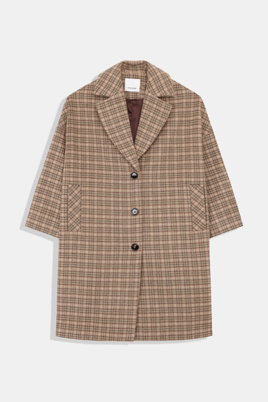 Cappotto Rita Row Hyat check